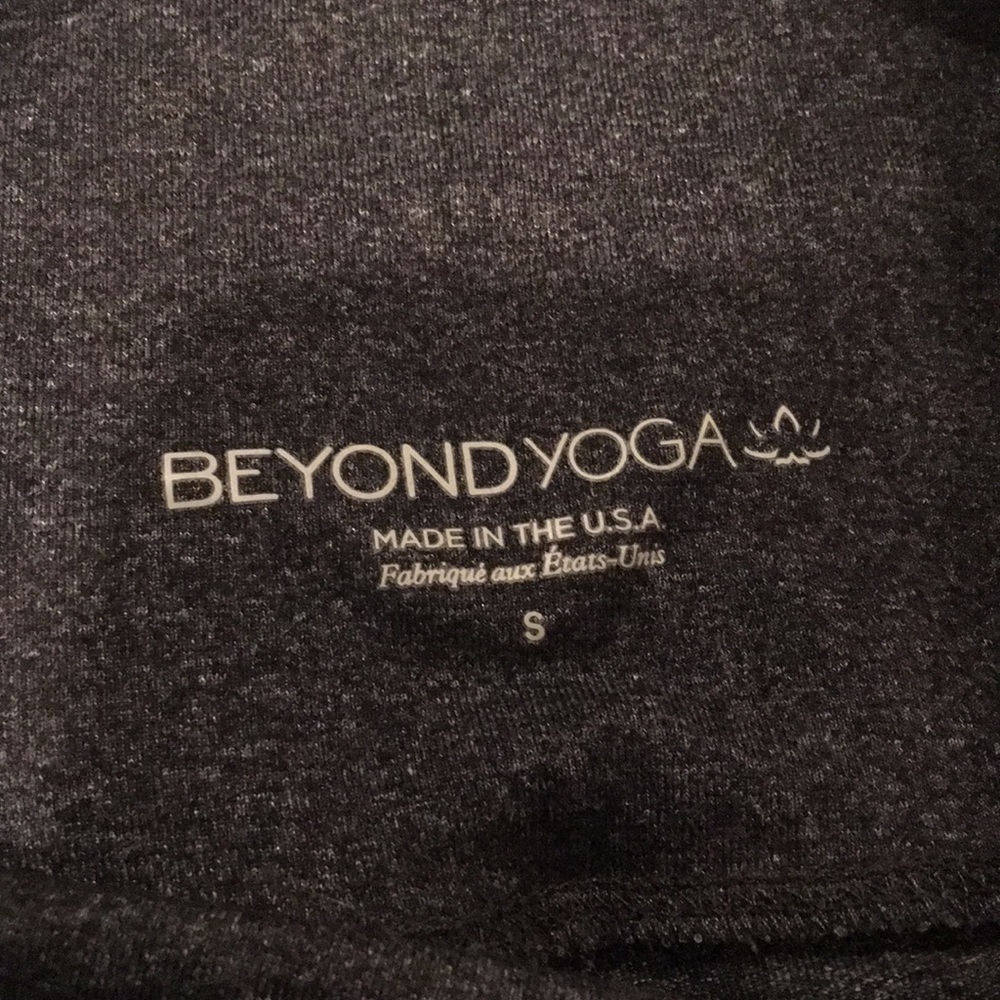 Charcoal gray with black netting detail leggings